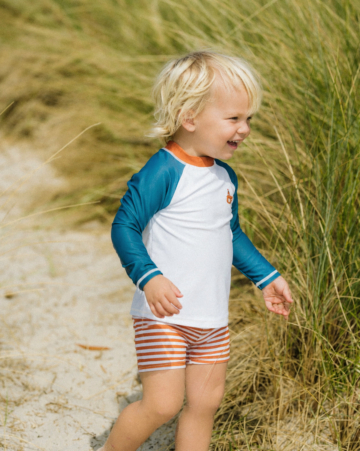 Minihaha Harvey Long Sleeve Rashie & Trunk Set