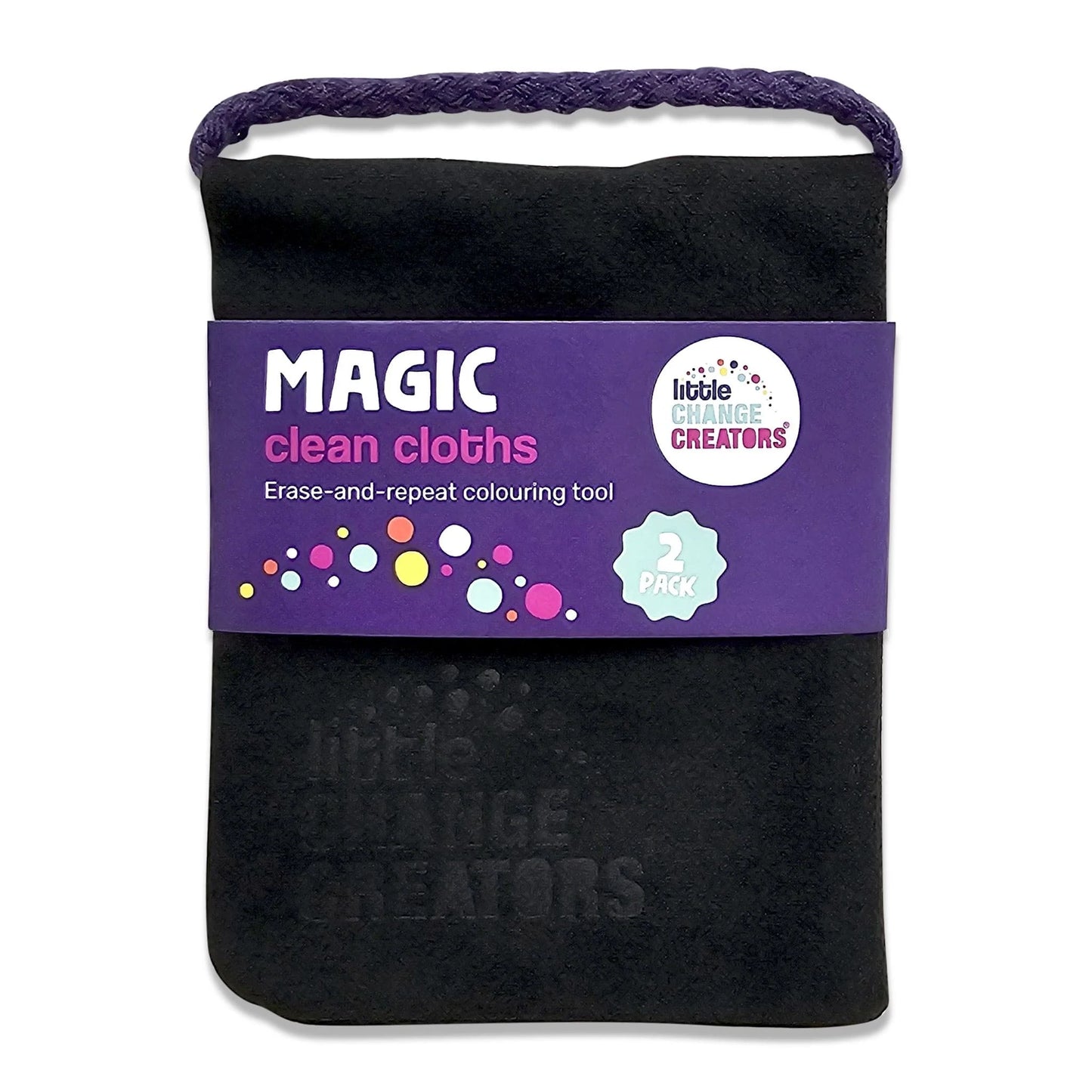 Little Change Creators Magic Clean Cloths - 2 Pack