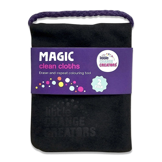 Little Change Creators Magic Clean Cloths - 2 Pack
