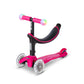 Micro Scooter Mini2Grow Deluxe Magic LED Scooter Pink