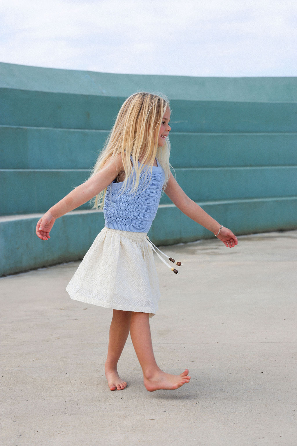 Grown Organic Knitted Bead Top Bubble