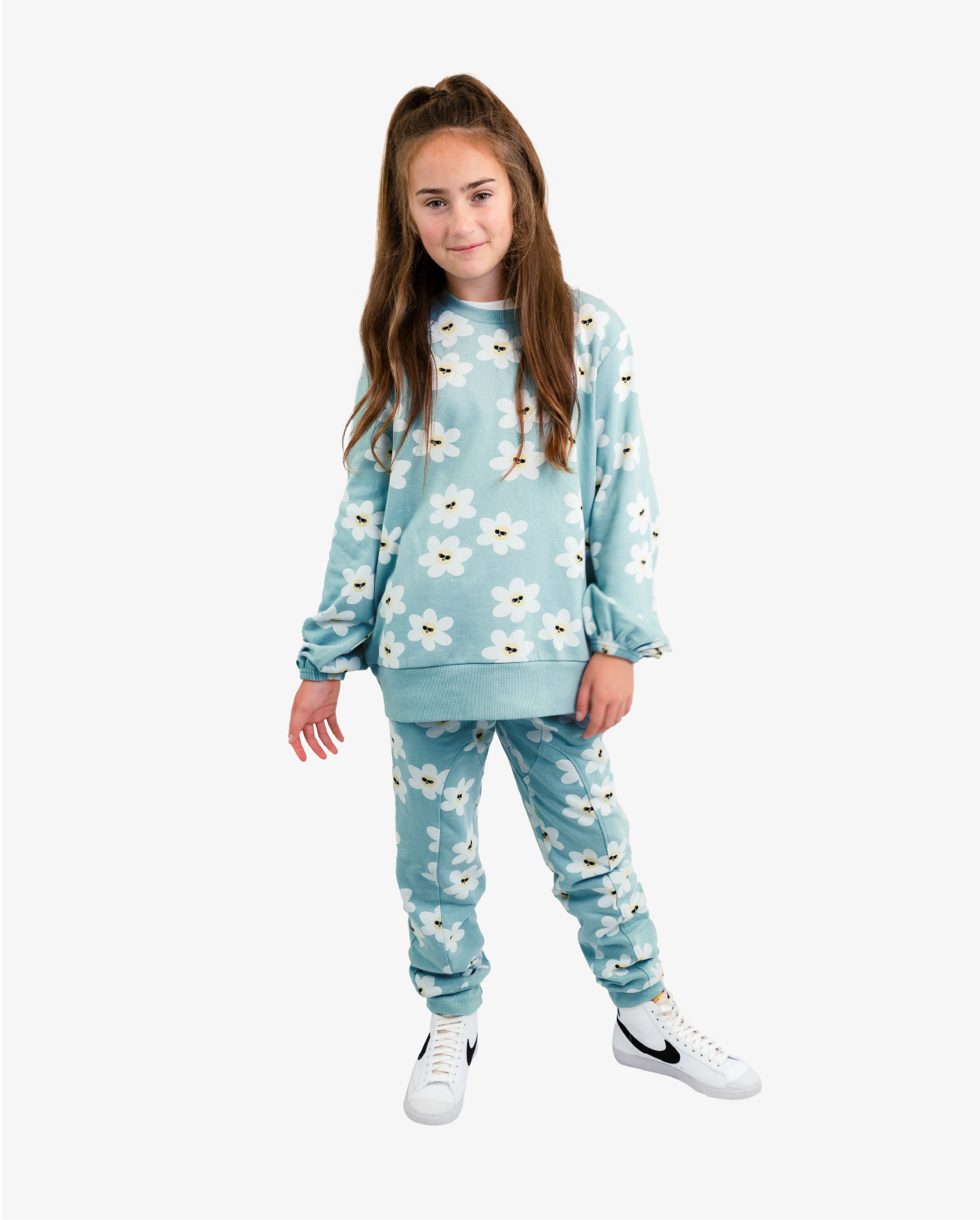 The Girl Club Daisy Trackies Mint Green