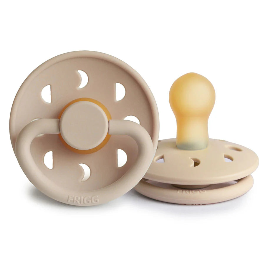 Frigg Moon Phase Natural Rubber Pacifiers Croissant