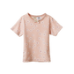 Nature Baby Shortie Pyjama Set Flora Stamp Rose Dust Print
