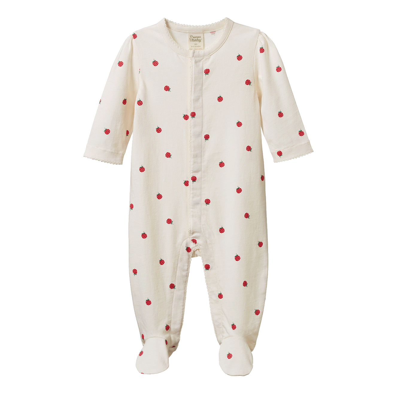 Nature Baby Lucy Suit Raspberry Print