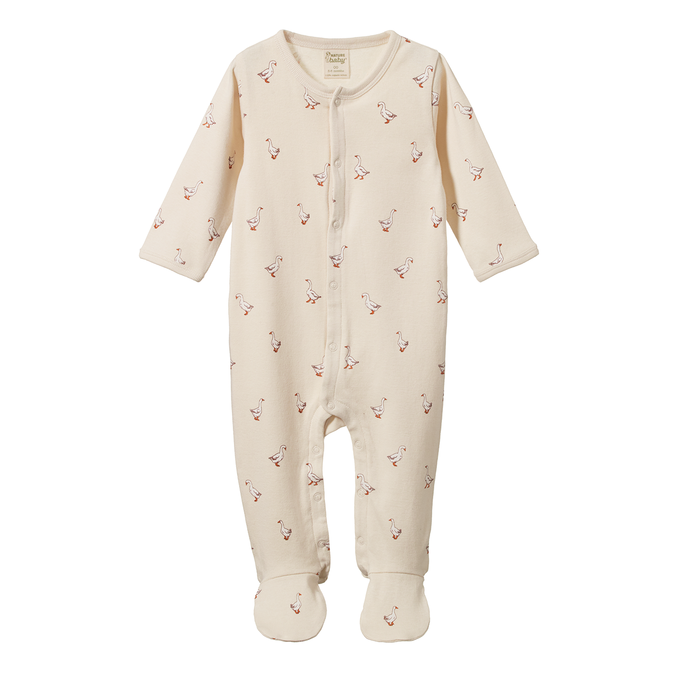 Nature Baby Stretch & Grow Goosey Print