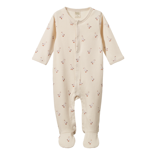 Nature Baby Stretch & Grow Goosey Print