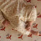 Nature Baby Kimono Stretch & Grow Pointelle Dandelion Print