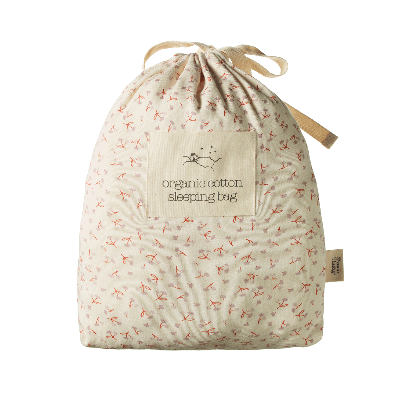 Nature Baby Organic Cotton Sleeping Bag Dandelion Print
