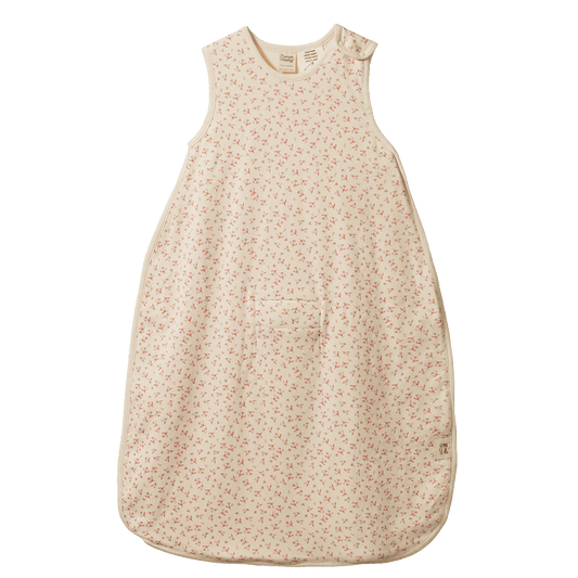 Nature Baby Organic Cotton Sleeping Bag Dandelion Print