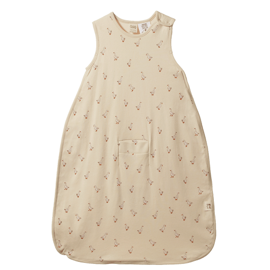 Nature Baby Cotton Sleeping Bag Goosey Print