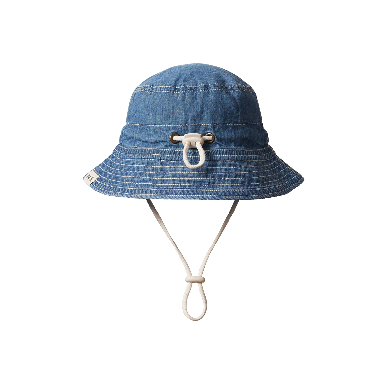 Nature Baby Bucket Sunhat Chambray Sky