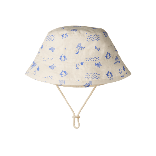 Nature Baby Bucket Sunhat Atlantic Print