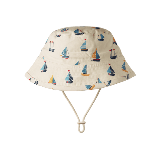 Nature Baby Bucket Sunhat Regatta Print