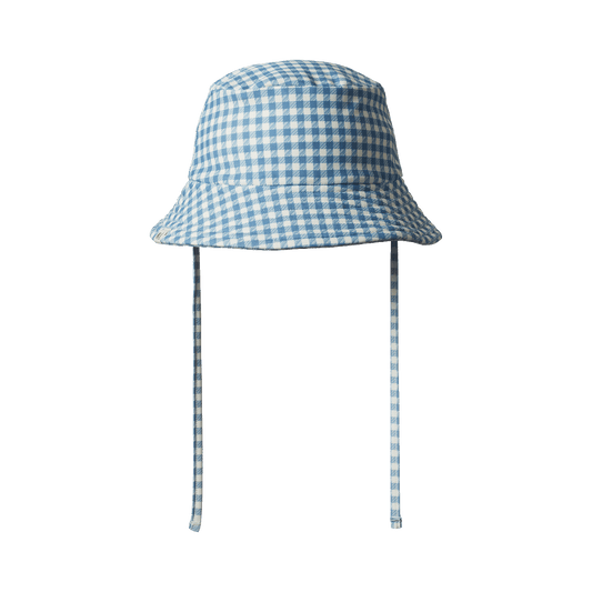 Nature Baby Splash Sunhat Blue Gingham