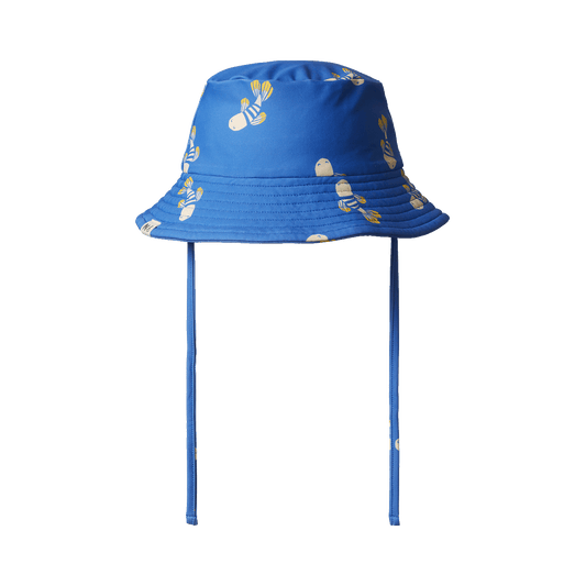 Nature Baby Splash Sunhat Fish Fable Blue Print
