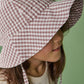 Nature Baby Gingham Sunhat Twilight Check