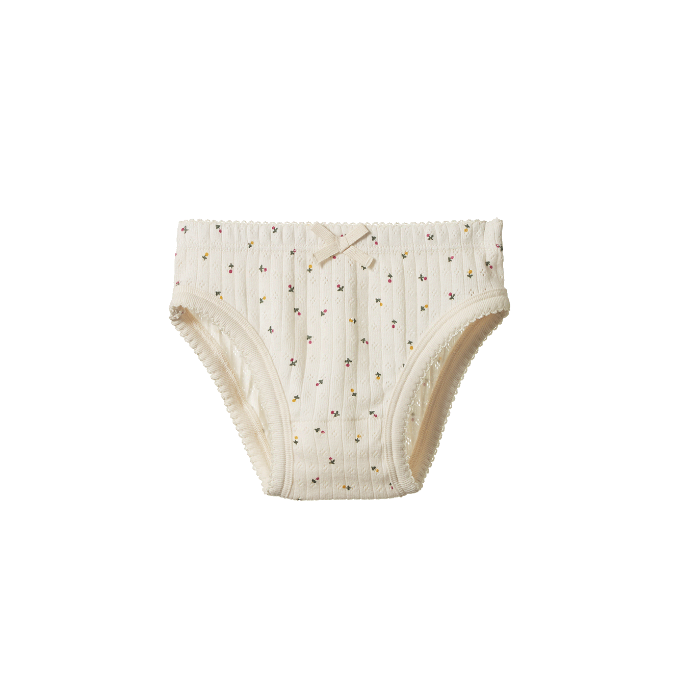 Nature Baby Knickers Pointelle Aster Floral Print