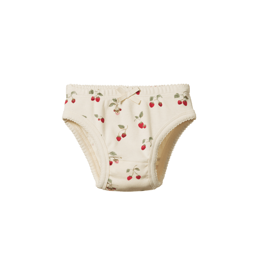 Nature Baby Knickers Strawberry Blush Print