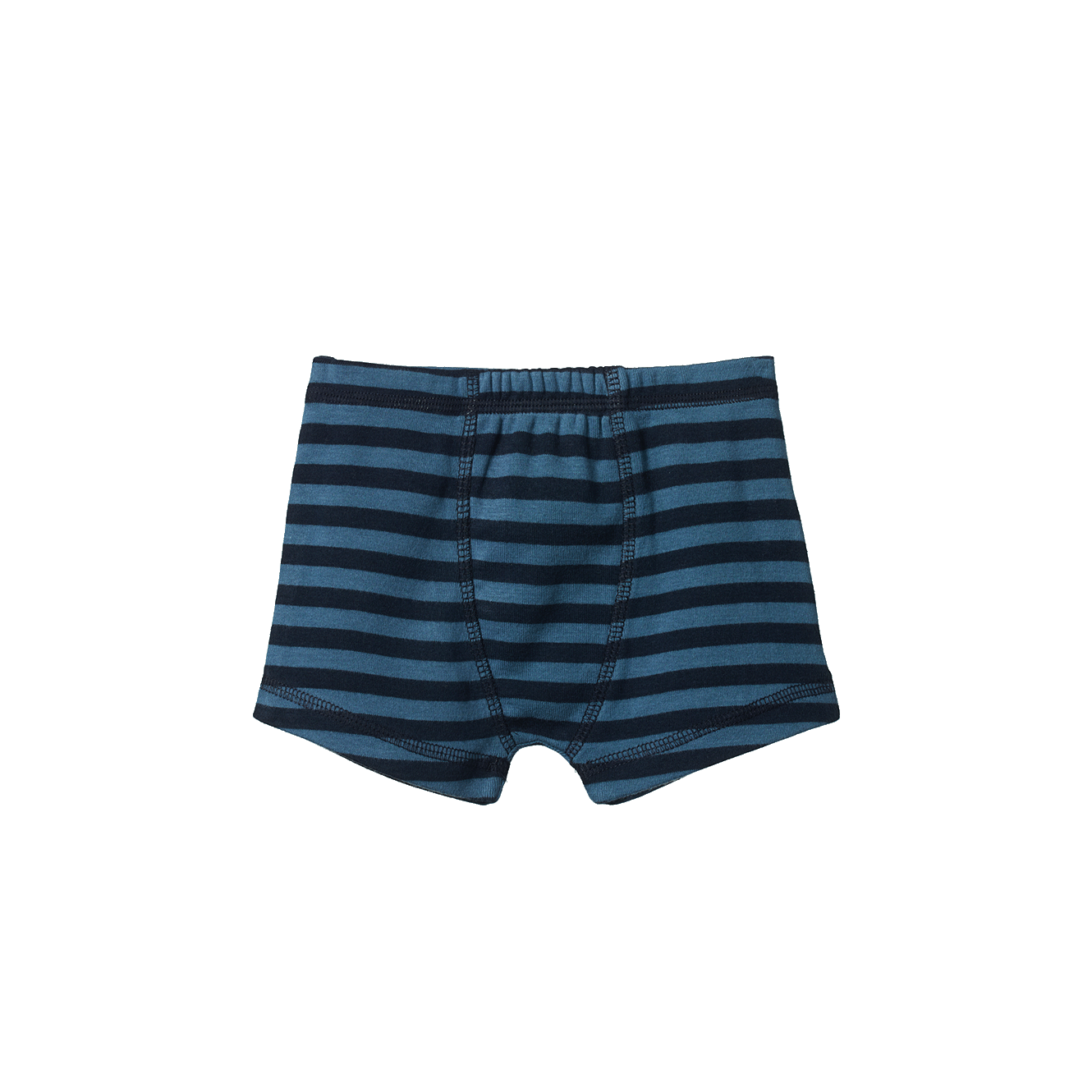 Nature Baby Boxer Shorts Navy/Teal Sea Stripe