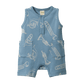 Nature Baby Camper Suit Jazz Print