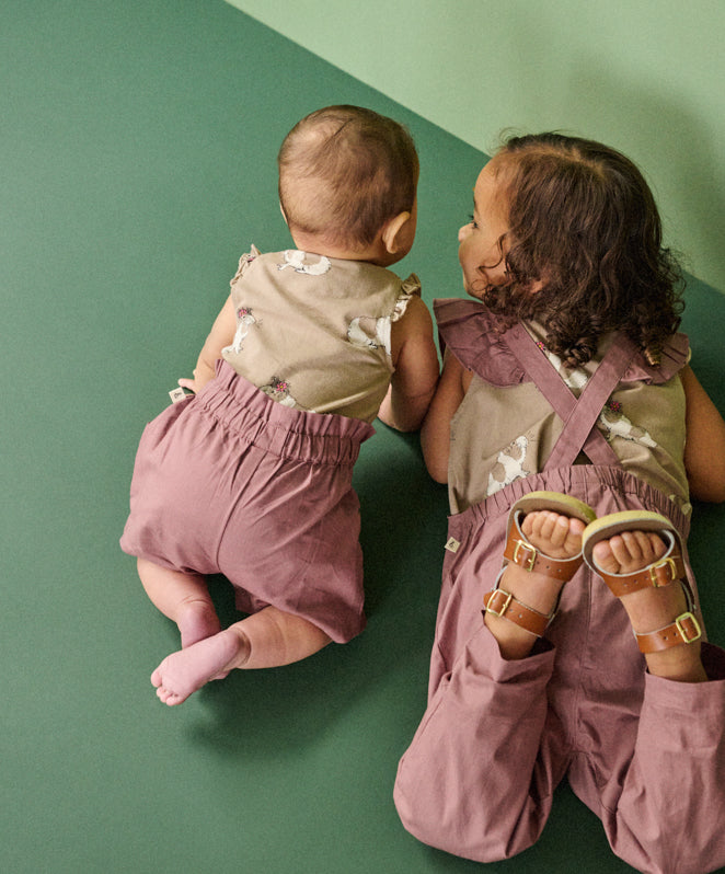 Nature Baby Fleur Bodysuit Moon Flower Gala