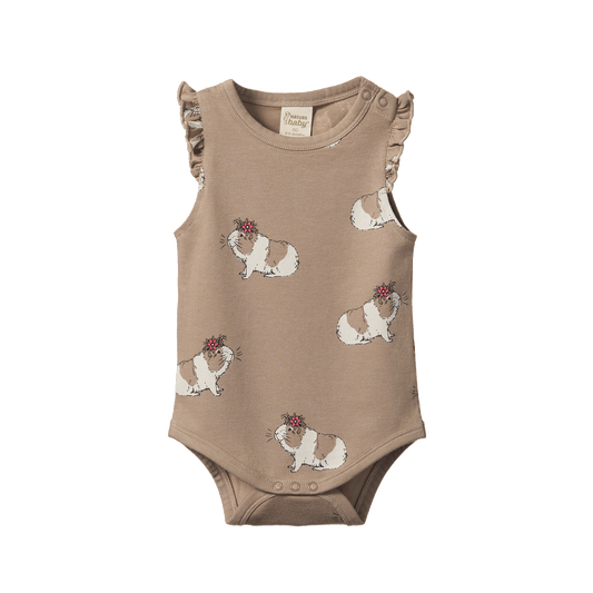 Nature Baby Fleur Bodysuit Moon Flower Gala