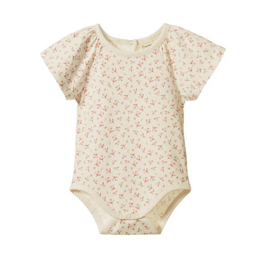 Nature Baby Faye Bodysuit Dandelion Print