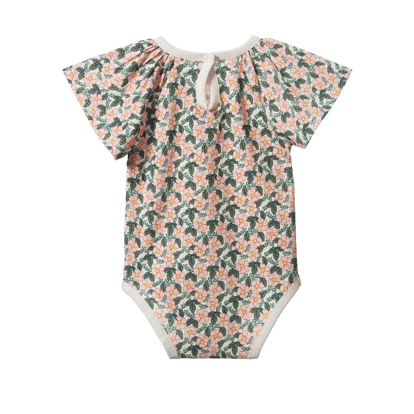 Nature Baby Faye Bodysuit Garland Print