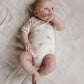 Nature Baby Short Sleeve Bodysuit Fish Fable Print