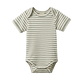 Nature Baby Short Sleeve Bodysuit Nettle Sailor Stripe