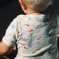 Nature Baby Short Sleeve Bodysuit Snorkel Print