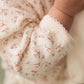 Nature Baby Long Sleeve Kimono Bodysuit Pointelle Dandelion Print