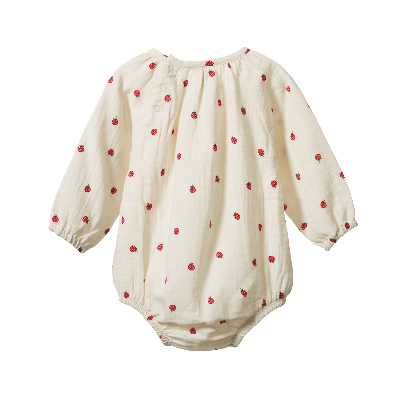 Nature Baby Meadow Bodysuit Raspberry Print