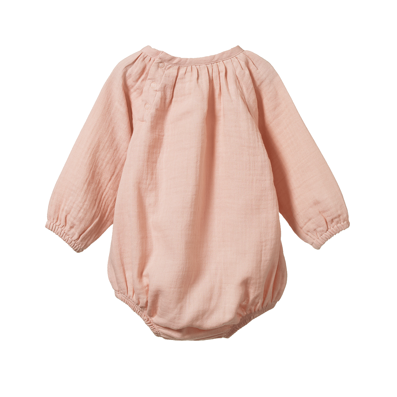 Nature Baby Meadow Bodysuit Rose Dust Crinkle