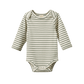 Nature Baby Long Sleeve Bodysuit Nettle Sailor Stripe