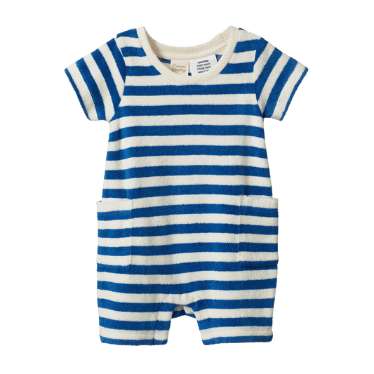 Nature Baby Ocean Suit Mariner Stripe