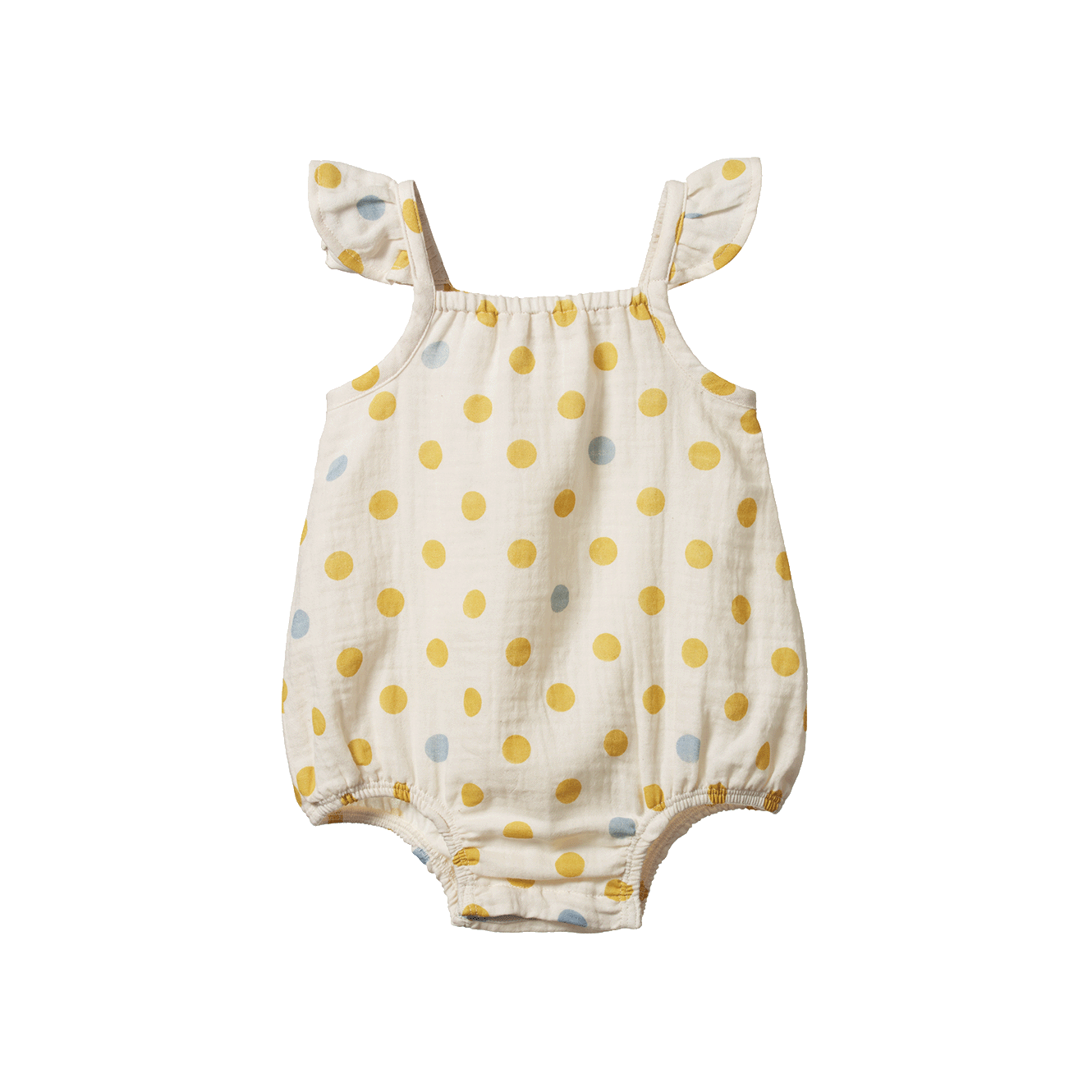 Nature Baby Petal Suit Summer Polka Dot Print