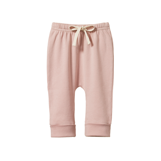 Nature Baby Drawstring Pants Rose Bud