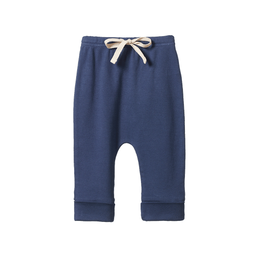 Nature Baby Drawstring Pants Vintage Indigo