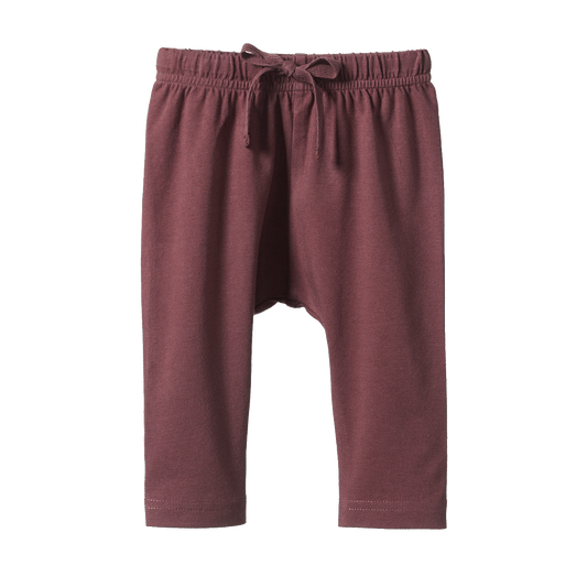 Nature Baby Sunday Pants Maroon