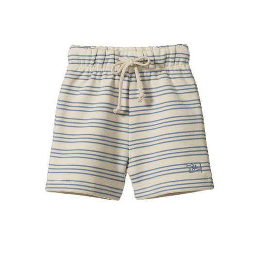 Nature Baby Jimmy Shorts Sweatshirting Stripe Trio