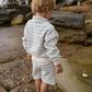 Nature Baby Camper Sweatwer Stripe Trio