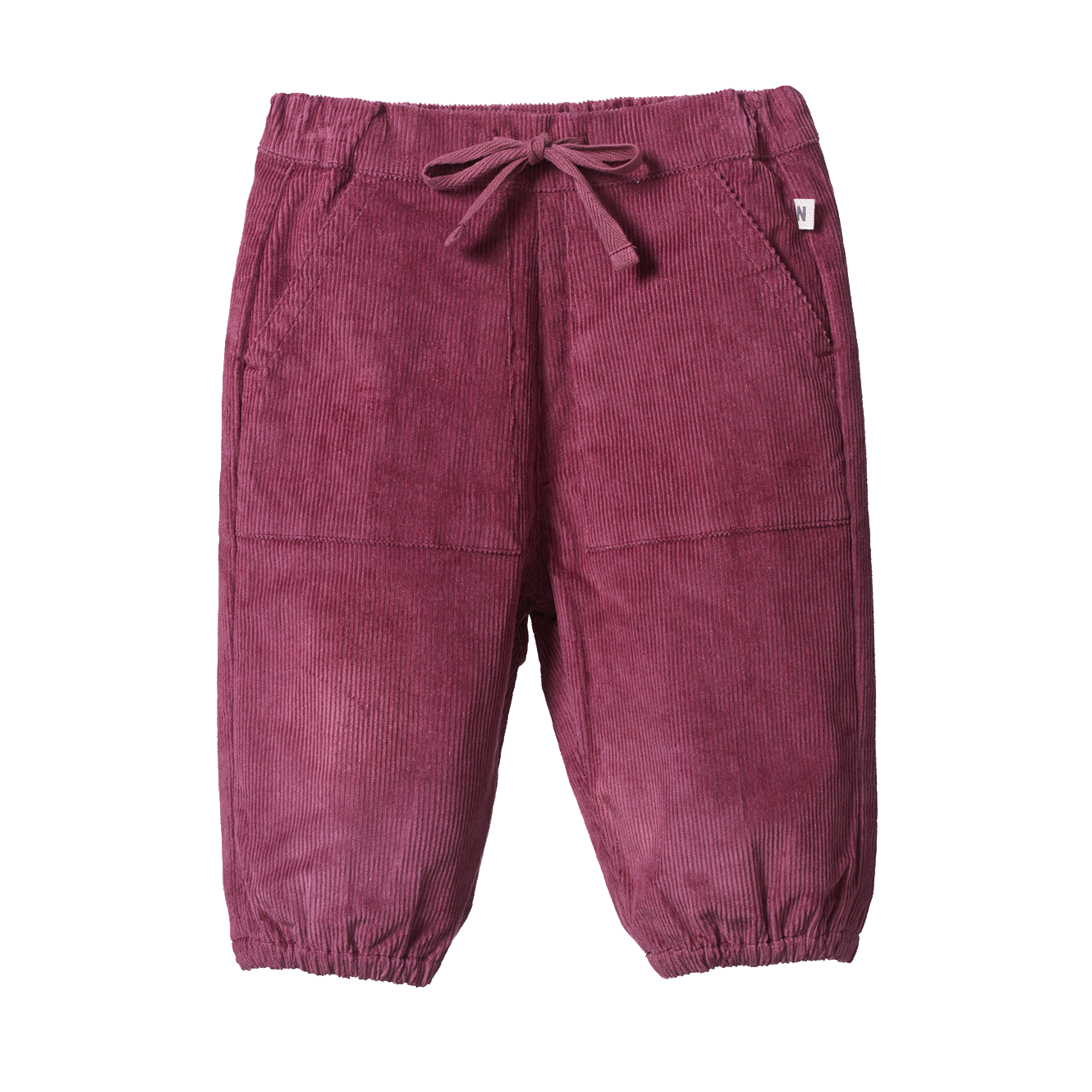 Nature Baby Frankie Cord Pants Rhubarb