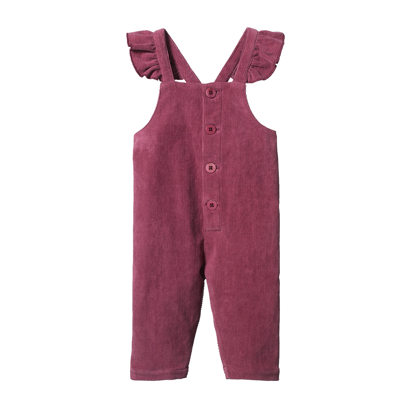 Nature Baby Orchard Overalls Cord Rhubarb