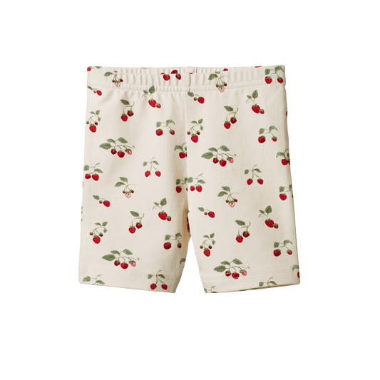 Nature Baby Selby Shorts Strawberry Blush Print