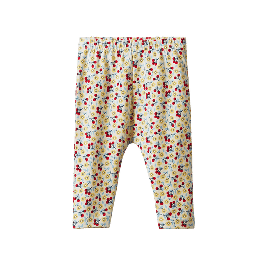 Nature Baby Leggings Kitchen Garden Print