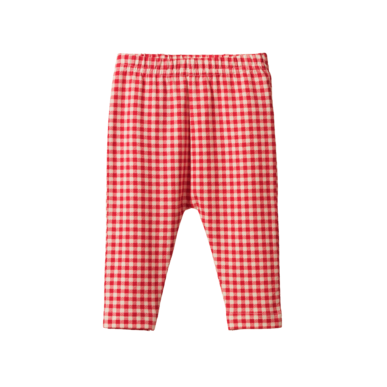Nature Baby Leggings Red Gingham