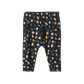 Nature Baby Leggings Navy Pollyanna Print