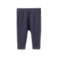 Nature Baby Leggings Violet Polka Dot Print